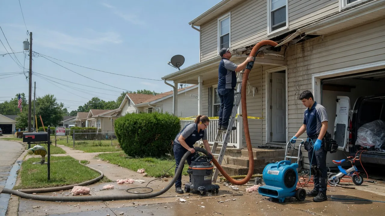 Water Damage Restoration in Zionsville, IN near me
